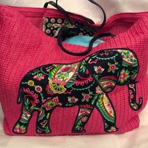 Vera Bradley Seashore Tote in Petal Paisley